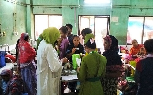 কুষ্টিয়া সদর হাসপাতালে শয্যার আট গুণ শিশুরোগী