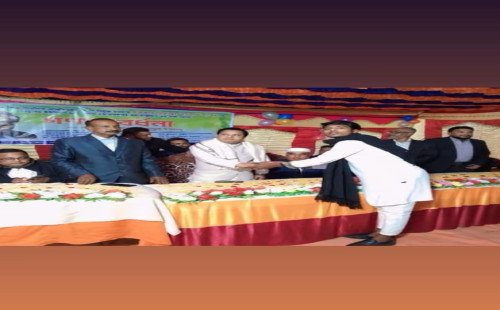 কুষ্টিয়া জেলার বিজ্ঞ পাবলিক প্রসিকিউটর পি.পি নিযুক্ত হওয়ায় খন্দকার সিরাজুল ইসলামকে গণসংবর্ধনা প্রদান