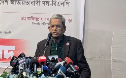 নিরপেক্ষ ভূমিকা পালন করতে পারছে না অন্তর্বর্তী সরকার: মির্জা ফখরুল