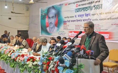 বেশ কিছু বিষয়ে অন্তর্বর্তী সরকার নিরপেক্ষ ভূমিকা পালন করতে পারছে না: মির্জা ফখরুল