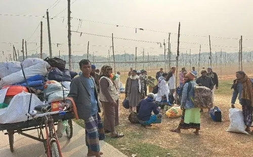 টঙ্গীর ইজতেমা মাঠে প্রস্তুতি চলছে, আসতে শুরু করেছেন মুসল্লিরা