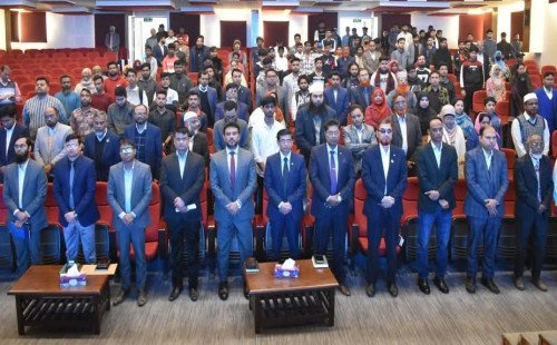 কুষ্টিয়ায় বিজয়ের উল্লাসে তারুণ্যের উচ্ছ্বাসে শীর্ষক আলোচনা সভা