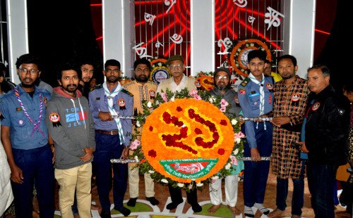 রবীন্দ্র মৈত্রী  বিশ্ববিদ্যালয়ে শহিদ দিবস ও আন্তর্জাতিক মাতৃভাষা দিবস ২০২৫ উদযাপিত