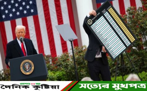 বাংলাদেশি পণ্যের ওপর ৩৭% শুল্ক আরোপ করল যুক্তরাষ্ট্র