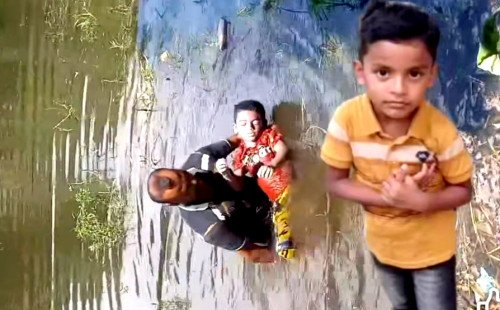 ভেড়ামারা পুকুর থেকে নিখোঁজ শিশু আয়মানের মরদেহ উদ্ধার
