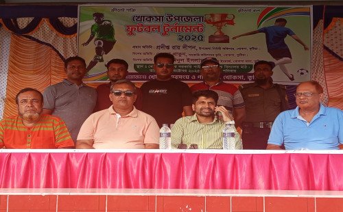 খোকসায় মেগা ফুটবল টুর্নামেন্টের দ্বিতীয় খেলা অনুষ্ঠিত