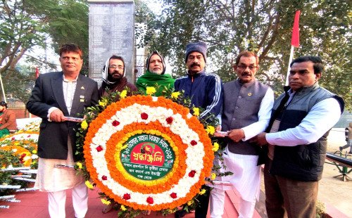 মহান বিজয় দিবসে কুষ্টিয়া চেম্বার অব কমার্সের শ্রদ্ধা নিবেদন