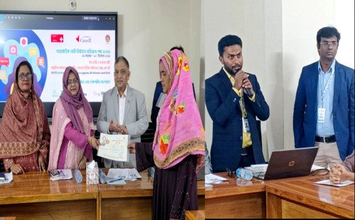 কুষ্টিয়ায় আন্তর্জাতিক নারী নির্যাতন প্রতিরোধ পক্ষ উপলক্ষে সচেতনতামূলক কর্মশালা