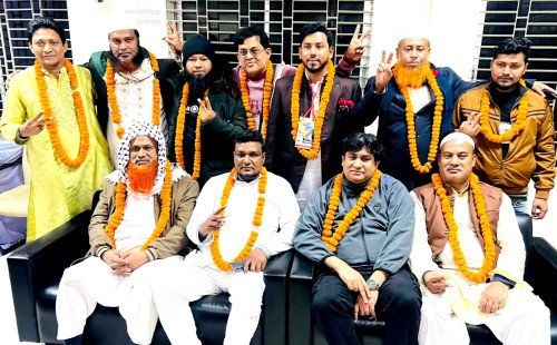 কুষ্টিয়া বড় বাজার ব্যবসায়ী সমিতির নির্বাচনে বিপুল ভোটে সভাপতি ফাহিম, সাধারণ সম্পাদক আরিফ