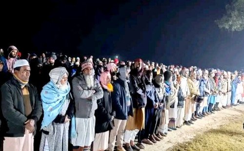 কুষ্টিয়া জামায়াতের জেলা আমীর অধ্যাপক মাওলানা আবুল হাশেমের জানাজা সম্পন্ন