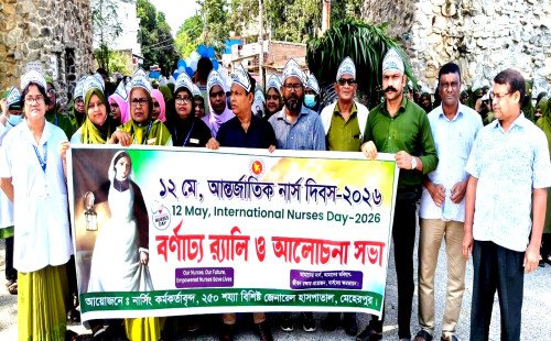 মেহেরপুরে বর্ণাঢ্য আয়োজনে পালিত হলো আন্তর্জাতিক নার্স দিবস