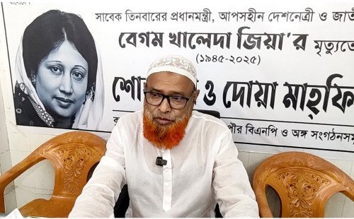 উন্নত ও আধুনিক কুমারখালী গড়ার প্রত্যয়ে মেয়র পদপ্রার্থী মনোয়ার হোসেনের জনসমর্থন কামনা