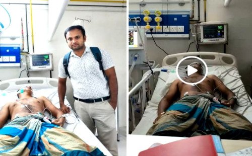 কুষ্টিয়া সদর হাসপাতালে লাইফ সাপোর্টে সাপে কাটা আলামিন, অবস্থা স্থিতিশীল: পরিবারের দাবি