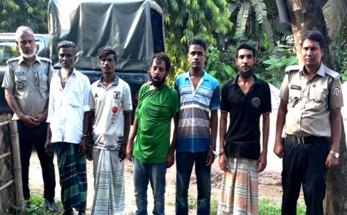 ভেড়ামারায় মাদকবিরোধী অভিযানে ৫ মাদক কারবারি আটক, গাঁজা ও টাপেন্টাডল উদ্ধার