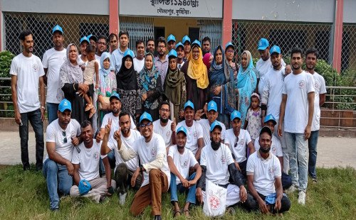 দীর্ঘ ২১ বছর পর বাগোয়ান কে.সি.ভি.এন. মাধ্যমিক বিদ্যালয়ের ২০০৫ ব্যাচের বন্ধু মিলনমেলা