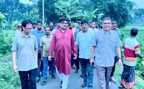 আমঝুপি ইউনিয়ন বিএনপির বৃক্ষরোপণ কর্মসূচি