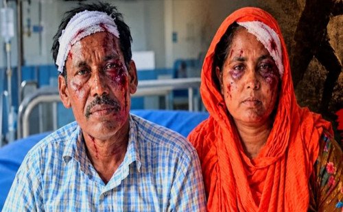 মিরপুরে আইফোন দাবি করে প্রবাসীর বাবা-মাকে পিটিয়ে জখমের অভিযোগ