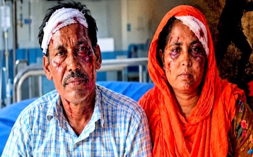 মিরপুরে আইফোন দাবি করে প্রবাসীর বাবা-মাকে পিটিয়ে জখমের অভিযোগ