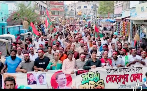 মেহেরপুরে যুবদলের ৪৮তম প্রতিষ্ঠাবার্ষিকী উদযাপন